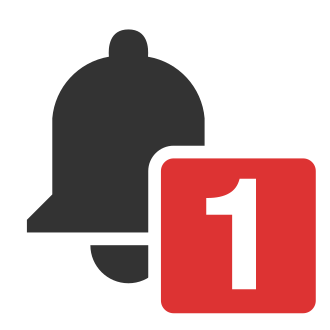 Notifications alert badge - 1 alert.svg